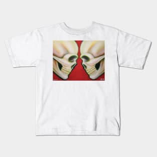 "Mirrored Skulls" Kids T-Shirt